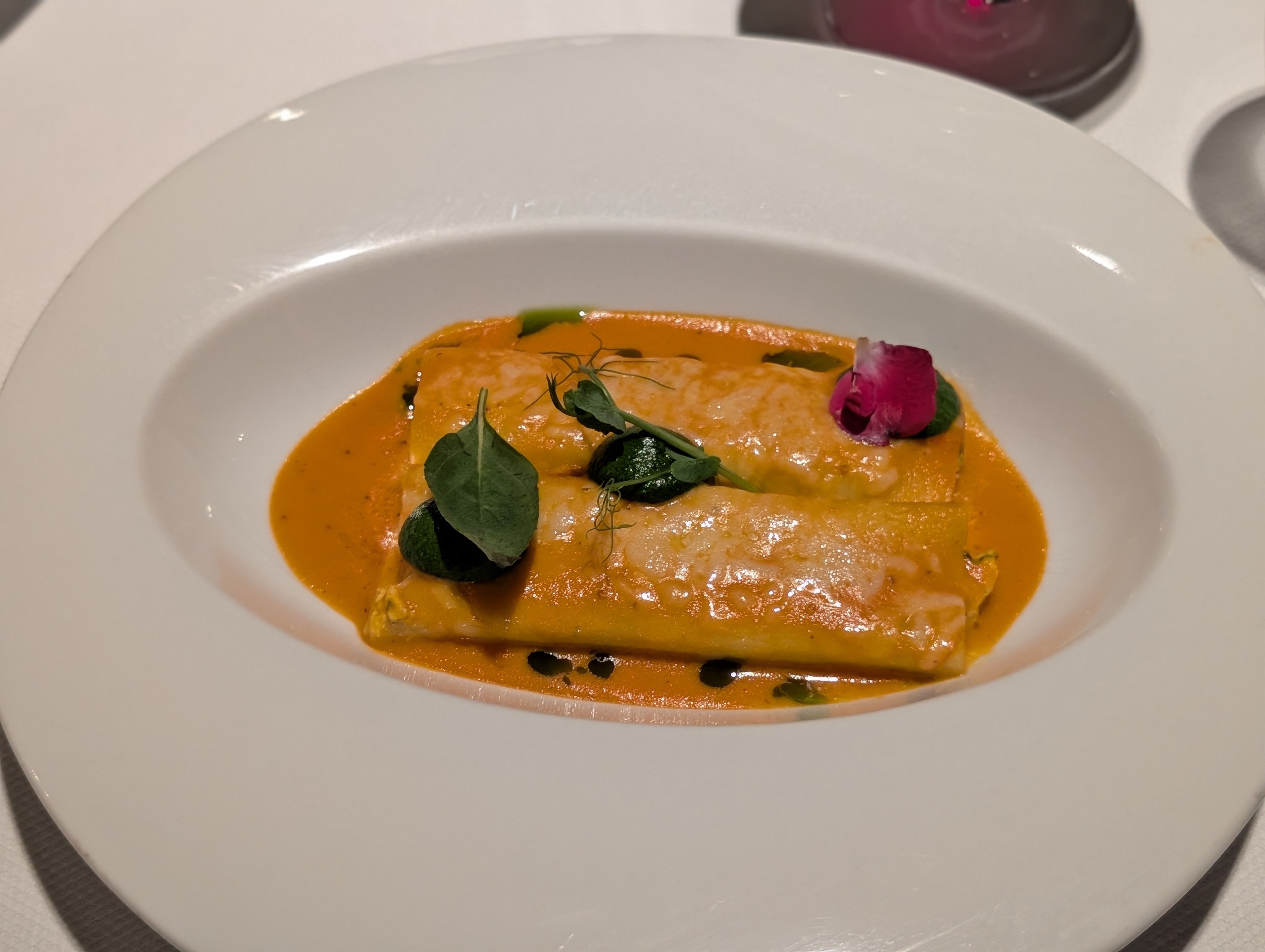 Handmade gnocchi and cannelloni at Lucca restaurant Grand Velas Riviera Maya