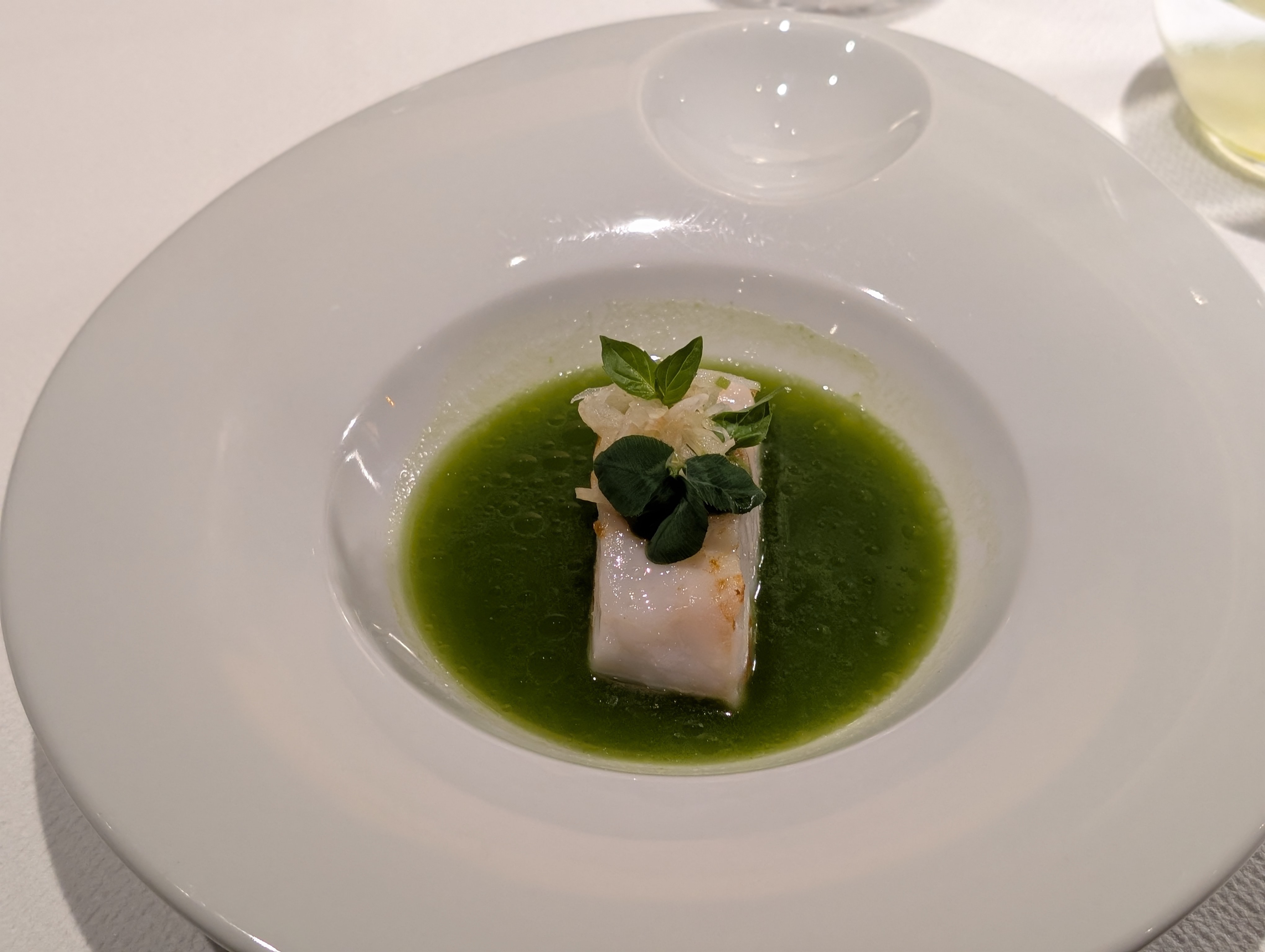 Cocina de Autor tasting menu presentation at Grand Velas Riviera Maya