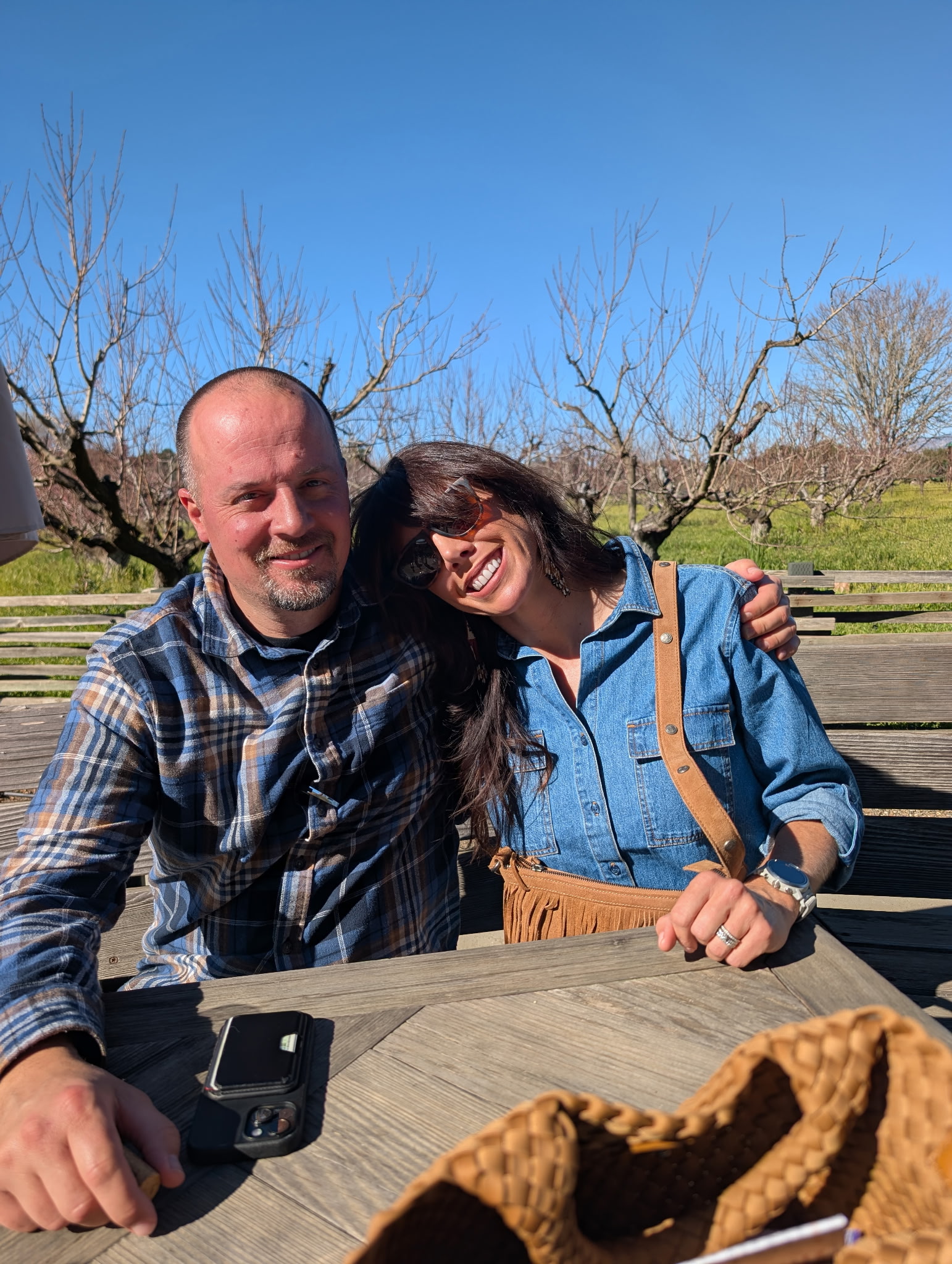 The full spread at Brekkies in Solvang - chicken and waffles, omelets, the works